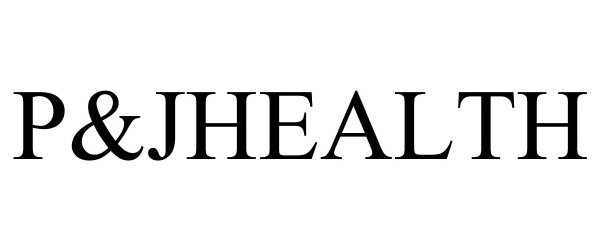 Trademark Logo P&JHEALTH