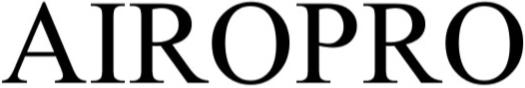 Trademark Logo AIROPRO