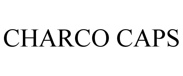 Trademark Logo CHARCO CAPS