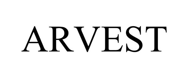 Trademark Logo ARVEST