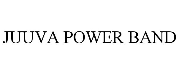Trademark Logo JUUVA POWER BAND
