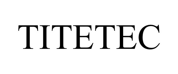 Trademark Logo TITETEC