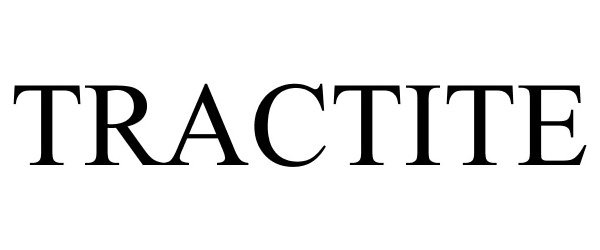 Trademark Logo TRACTITE