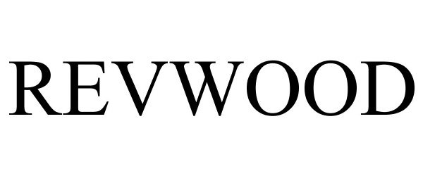 Trademark Logo REVWOOD
