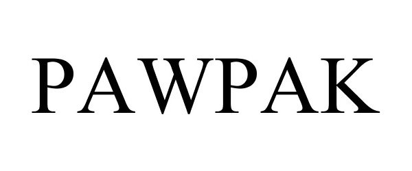Trademark Logo PAWPAK