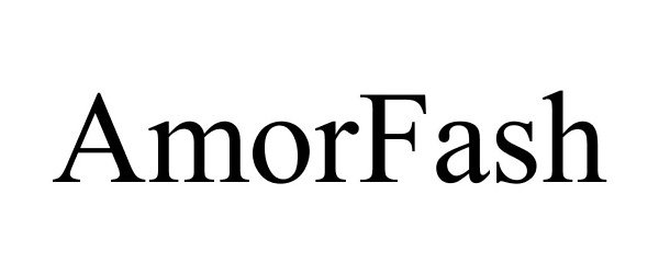 Trademark Logo AMORFASH