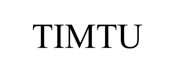 Trademark Logo TIMTU