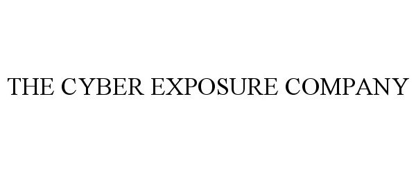  THE CYBER EXPOSURE COMPANY