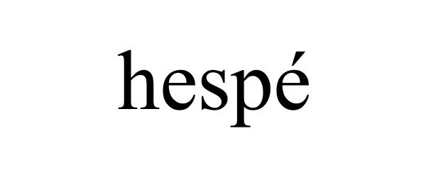 Trademark Logo HESPÉ
