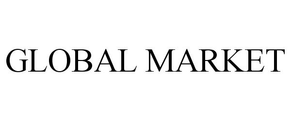 Trademark Logo GLOBAL MARKET