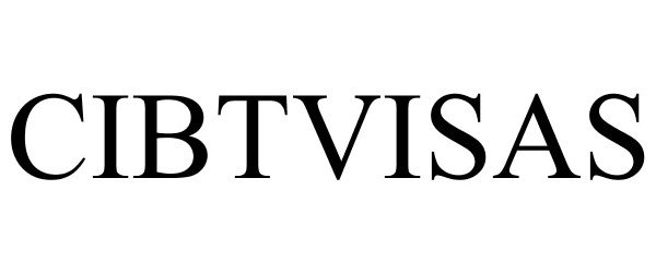 Trademark Logo CIBTVISAS