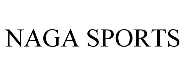 Trademark Logo NAGA SPORTS