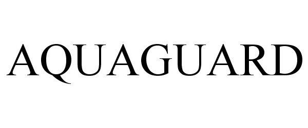 Trademark Logo AQUAGUARD