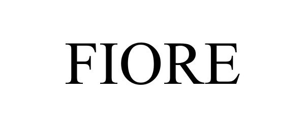 Trademark Logo FIORE