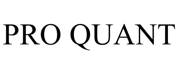 Trademark Logo PRO QUANT