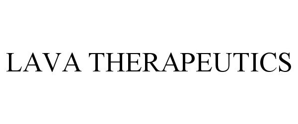 Trademark Logo LAVA THERAPEUTICS