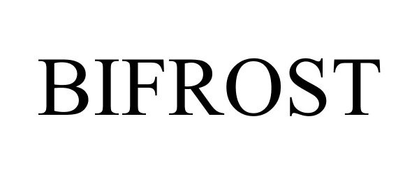 Trademark Logo BIFROST
