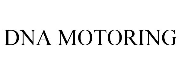 Trademark Logo DNA MOTORING