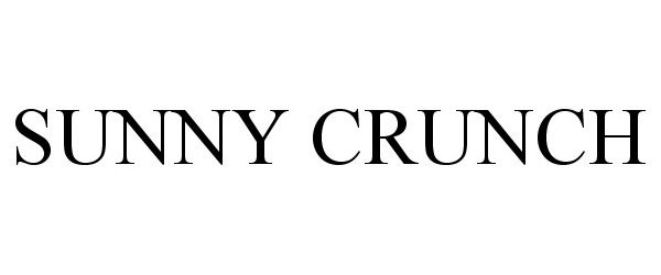 Trademark Logo SUNNY CRUNCH