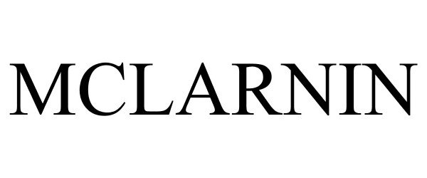 Trademark Logo MCLARNIN