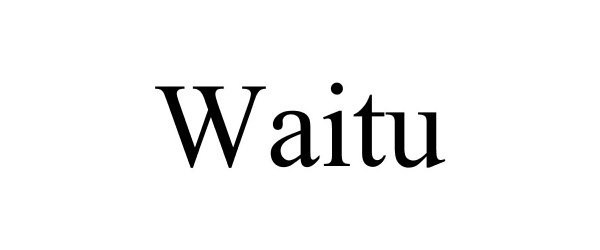 Trademark Logo WAITU