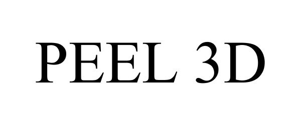  PEEL 3D