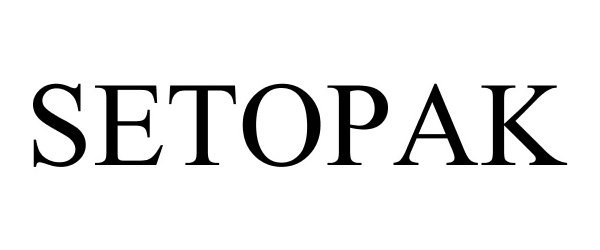 Trademark Logo SETOPAK