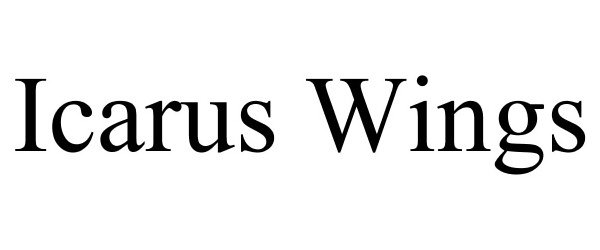 Trademark Logo ICARUS WINGS