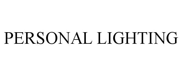 Trademark Logo PERSONAL LIGHTING