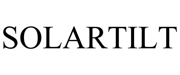Trademark Logo SOLARTILT