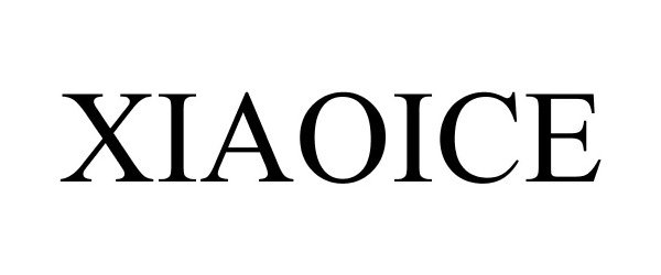 Trademark Logo XIAOICE