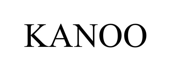 Trademark Logo KANOO