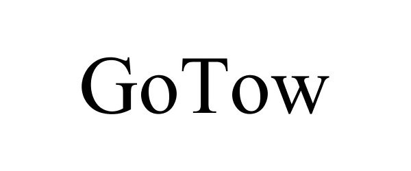 Trademark Logo GOTOW