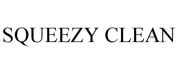 Trademark Logo SQUEEZY CLEAN