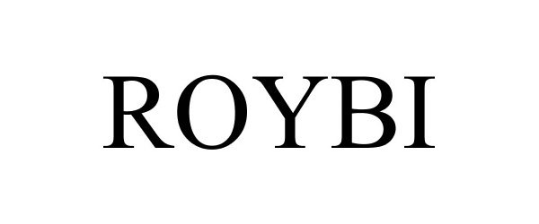 Trademark Logo ROYBI