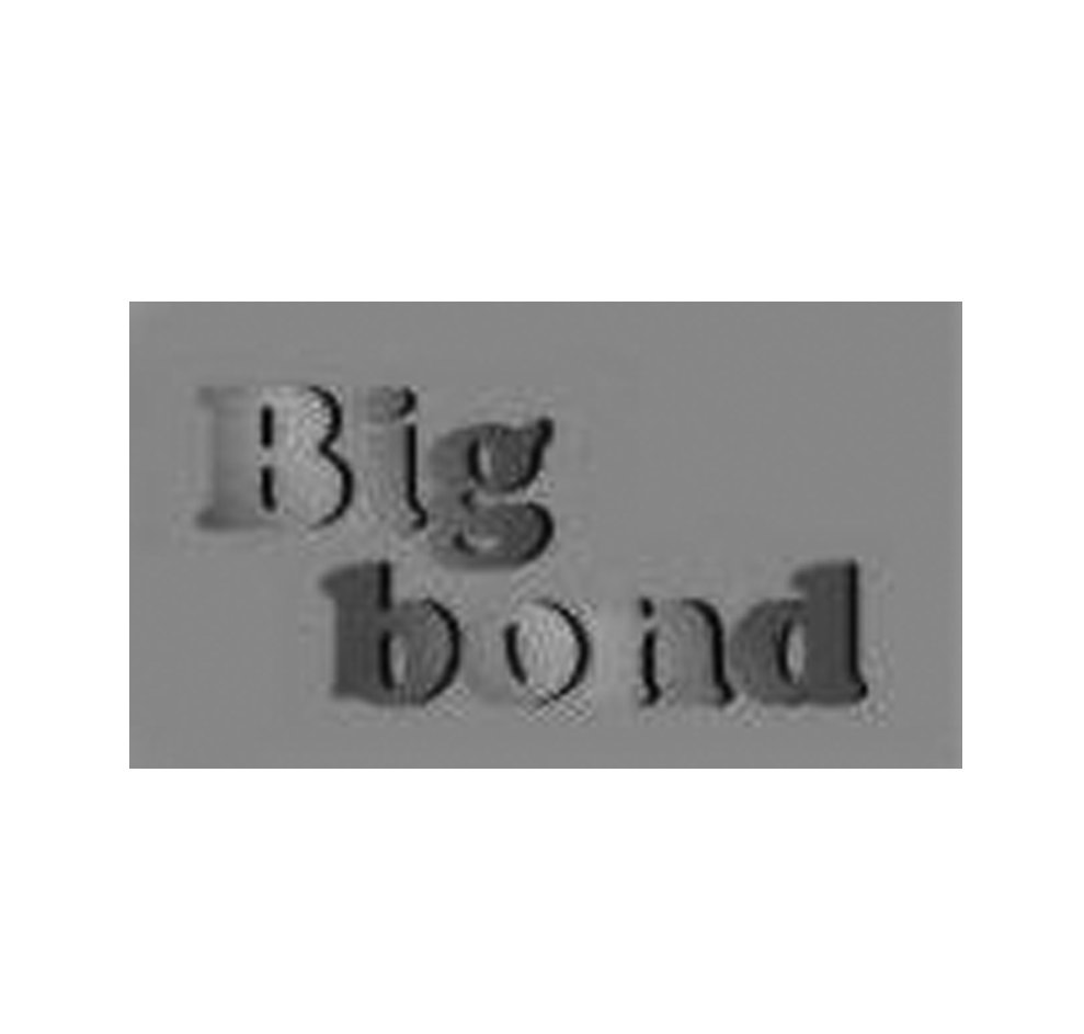 Trademark Logo BIG BOND
