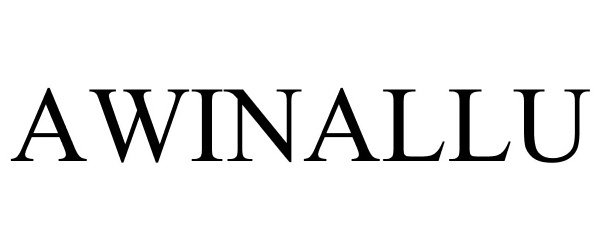 Trademark Logo AWINALLU