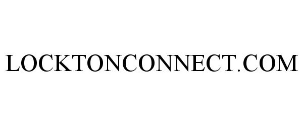 Trademark Logo LOCKTONCONNECT.COM