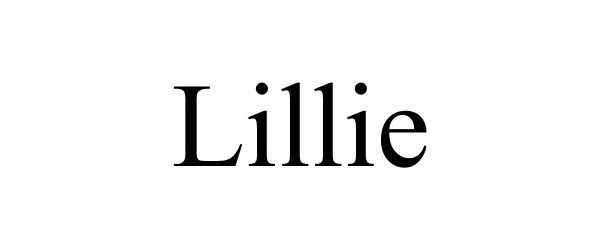 Trademark Logo LILLIE