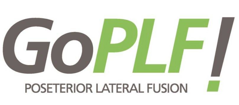 Trademark Logo GO PLF! POSETERIOR LATERAL FUSION