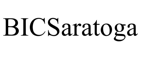 Trademark Logo BICSARATOGA