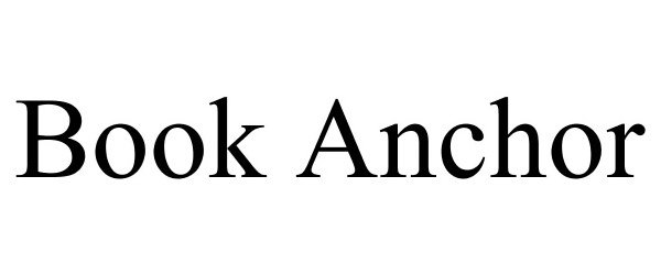 Trademark Logo BOOK ANCHOR