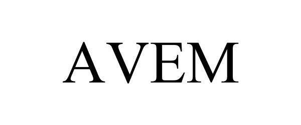 Trademark Logo AVEM