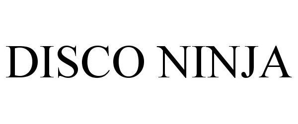 Trademark Logo DISCO NINJA
