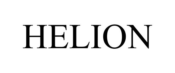 Trademark Logo HELION