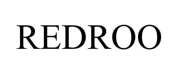 Trademark Logo REDROO