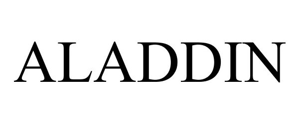 Trademark Logo ALADDIN