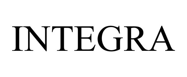 Trademark Logo INTEGRA