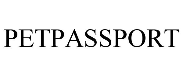 Trademark Logo PETPASSPORT