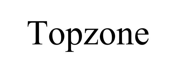 Trademark Logo TOPZONE